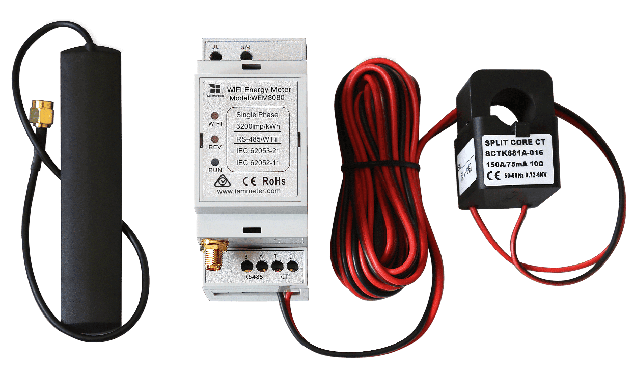 Contatore Energetico Wi-Fi Monofase (WEM3080)
